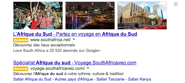 Google AdWords : Annonces avec extension images