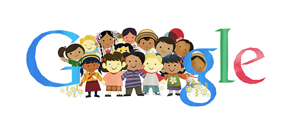 Google : Doodle Journée des droits de l'enfant