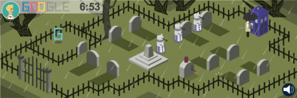 Google : Doodle Doctor Who - Niveau 4