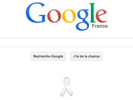 Google : Ruban blanc