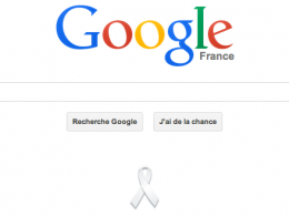 Google : Ruban blanc contre la violence envers les femmes Google : Ruban blanc