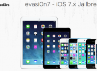 Evad3rs Evasi0n7 : Jailbreak iOS 7