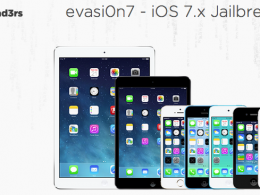 Evad3rs Evasi0n7 : Jailbreak iOS 7