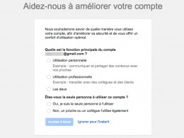 Gmail : Améliorer le compte