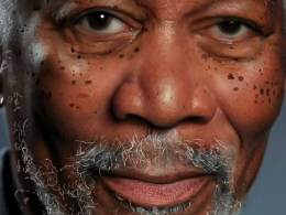 iPad : Portrait de Morgan Freeman