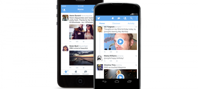 Twitter : Applications mobiles