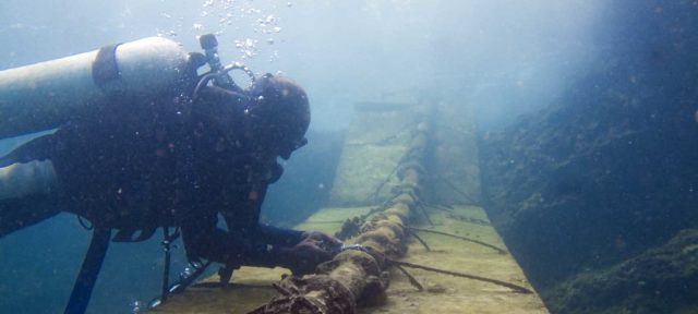 Câble sous-marin en fibre optique