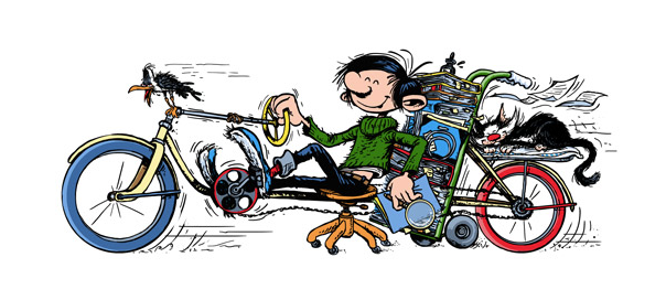 Google : Doodle Gaston Lagaffe