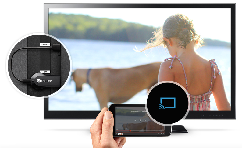 Chromecast : Caster du contenu multimédia sur sa TV - WebLife - How To Cast From Iphone To Tv Using Chromecast