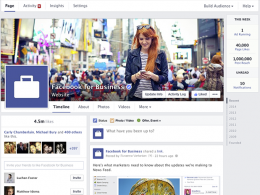 Pages Facebook : Nouveau design