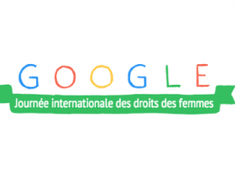 Google : Doodle de la journée internationale des droits des femmes