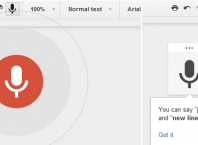 Google Drive : Dictée de documents par reconnaissance vocale