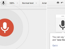 Google Drive : Dictée de documents par reconnaissance vocale