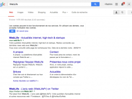 Google : Nouvel affichage des SERPS