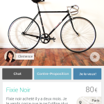 Wallapop : Détails d'un produit