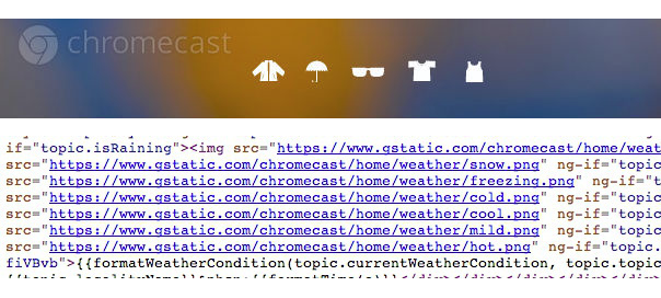 Chromecast : Météo
