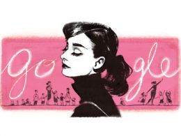 Google : Doodle Audrey Hepburn