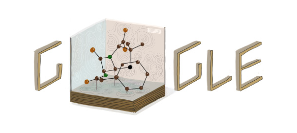 Google : Doodle Dorothy Hodgkin