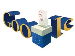 Google : Doodle Élections européennes 2014