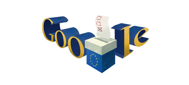 Google : Doodle Élections européennes 2014