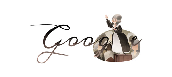 Google : Doodle Olympe de Gouges