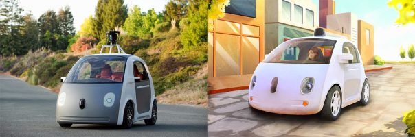 Google : Véhicule autonome - Réalite & design