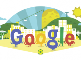 Google : Doodle Coupe du Monde de football 2014