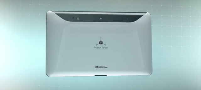 Google Projet Tango : Tablette tactile