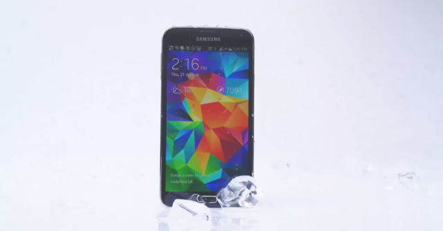 Ice Bucket Challenge Samsung Galaxy S5