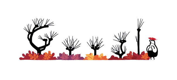 Google : Doodle Equinoxe d'automne sans feuille