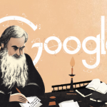 Google : Doodle Léon Tolstoï - Portrait initial