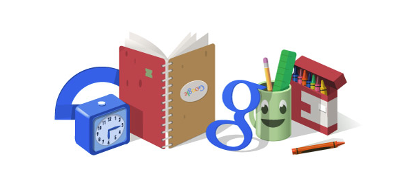 Google : Doodle Rentrée des classes