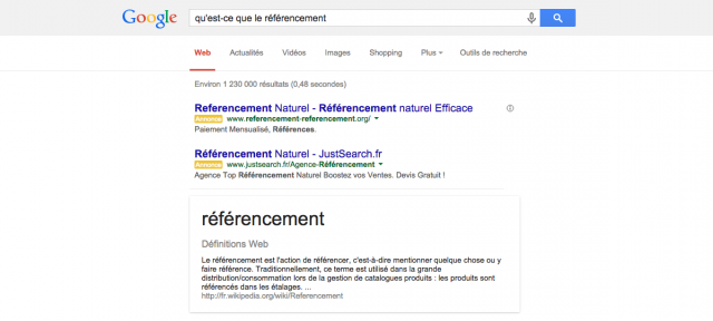 Google Knowledge Graph : Citation de source