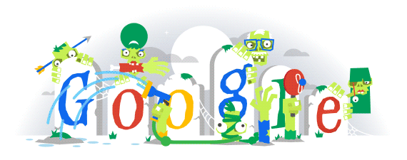 Google : Doodle Halloween 2014 - Markus Magnusson 1