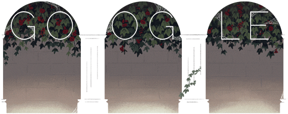 Google : Doodle Halloween 2014 - Olivia Huyhn 2