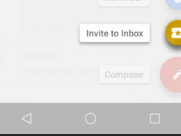 Google Inbox by Gmail : Ticket en or