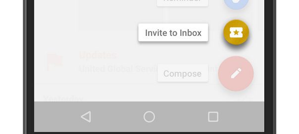 Google Inbox by Gmail : Ticket en or