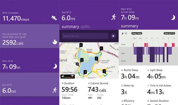 Microsoft Band : Données