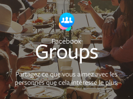 Facebook Groups