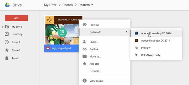 Google Drive : Applications de bureau - Extension Chrome