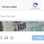 Captcha : Vérification ordinateur