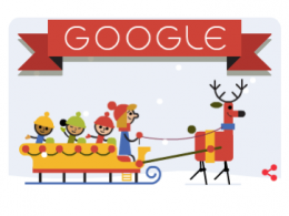 Google : Doodle Joyeuses Fêtes