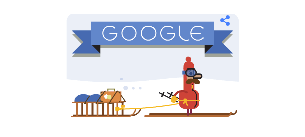 Google : Doodle Joyeuses Fêtes de Noël