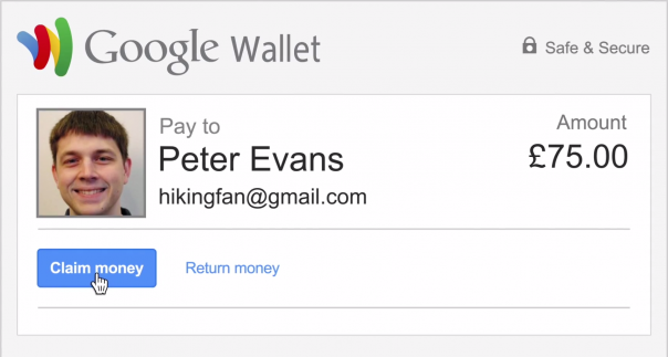 Gmail : Demander de l'argent avec Google Wallet