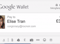 Gmail : Envoyer de l'argent avec Google Wallet