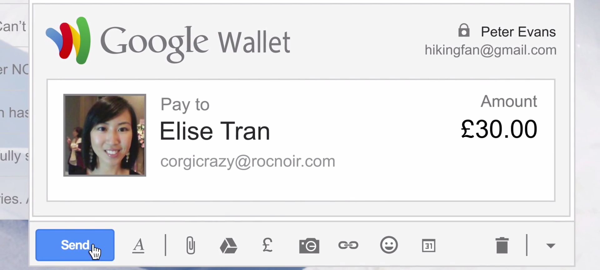 Gmail Envoyer et recevoir de l�argent avec Google Wallet WebLife