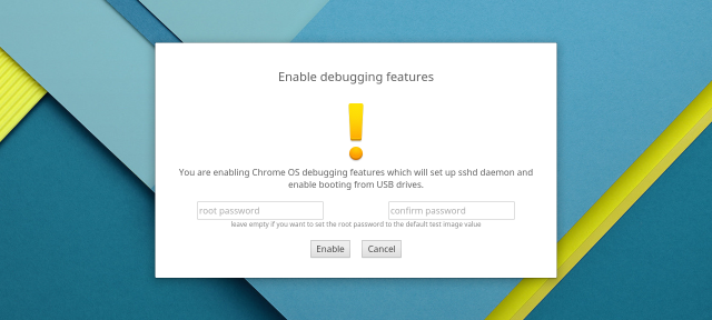 Google Chrome OS : Debugging features