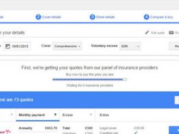 Google : Comparateur d'assurances