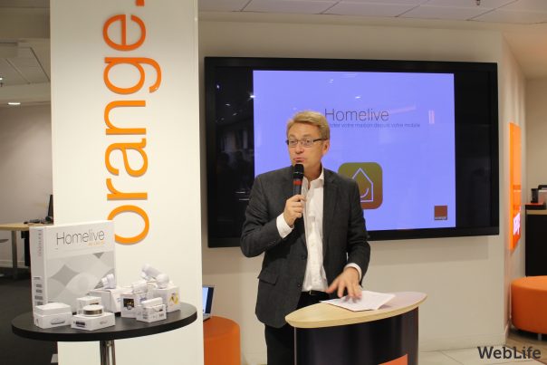 Homelive : Présentation d'Orange - Pierre-Antoine Badoz