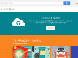 Google Music : 50 000 chansons